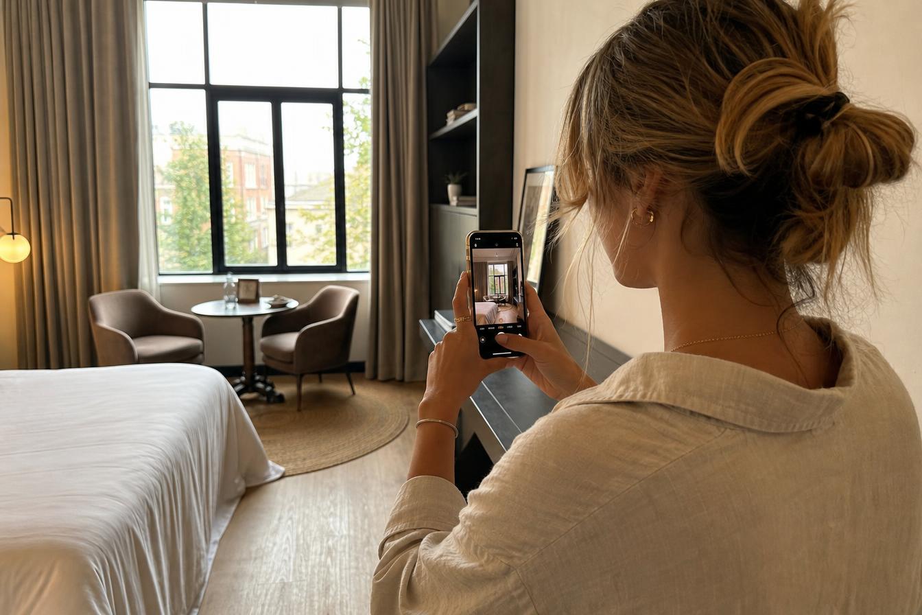 Fotografiranje v boutique hotelu
